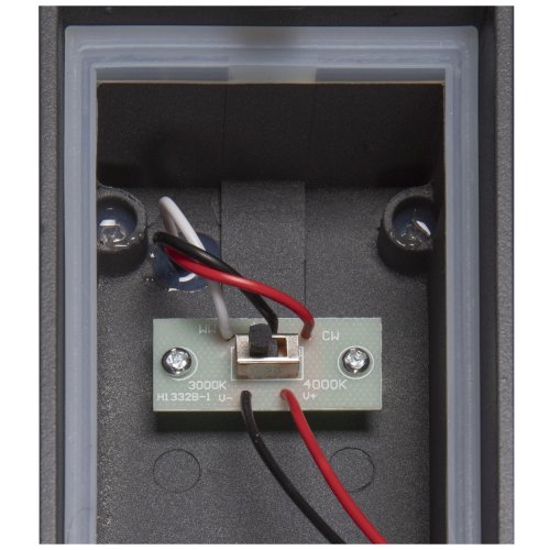 SLV BOOKAT, wandopbouwarmatuur antraciet 15W 3000/4000K - Slv 1005443 d1 rgb - 20024887