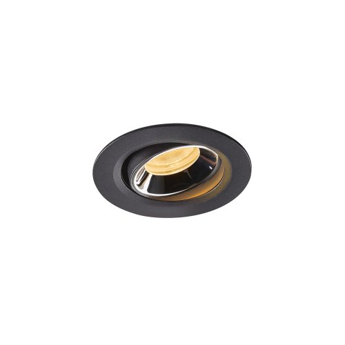 SLV NUMINOS&reg; MOVE XS, plafondinbouwarmatuur zwart/chroom 2700K 40&deg; - Slv 1005558 1 h rgb - 20024951
