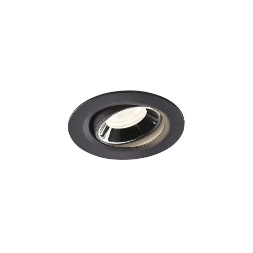 SLV NUMINOS&reg; MOVE XS, plafondinbouwarmatuur zwart/chroom 4000K 55&deg; - Slv 1005597 1 h rgb - 20024990