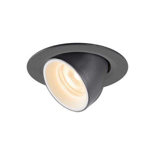 SLV NUMINOS&reg; GIMBLE XS, plafondinbouwarmatuur zwart/wit 2700K 55&deg; - Slv 1005820 1 h rgb - 20025139