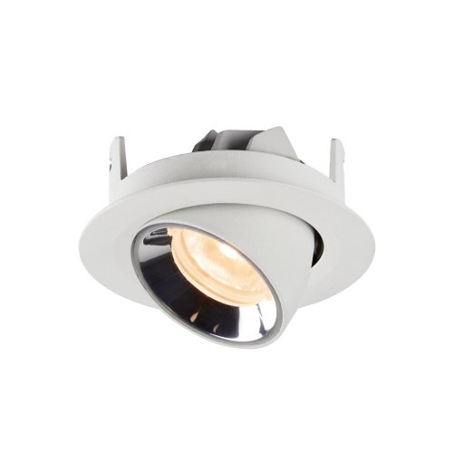 SLV NUMINOS&reg; GIMBLE XS, plafondinbouwarmatuur wit/chroom 2700K 20&deg; - Slv 1005824 6 rgb - 20025143