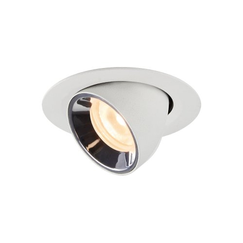 SLV NUMINOS&reg; GIMBLE XS, plafondinbouwarmatuur wit/chroom 2700K 40&deg; - Slv 1005827 1 h rgb - 20025146
