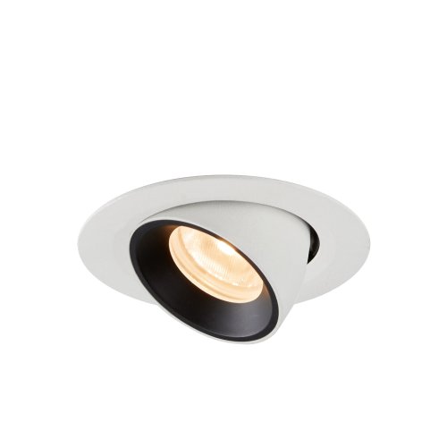 SLV NUMINOS&reg; GIMBLE XS, plafondinbouwarmatuur wit/zwart 2700K 55&deg; - Slv 1005828 3 rgb - 20025147