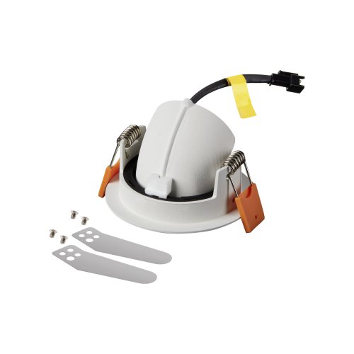 SLV NUMINOS&reg; GIMBLE XS, plafondinbouwarmatuur wit/chroom 2700K 55&deg; - Slv 1005830 2 rgb - 20025149