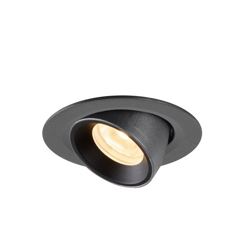 SLV NUMINOS&reg; GIMBLE XS, plafondinbouwarmatuur zwart 3000K 55&deg; - Slv 1005837 3 rgb - 20025156
