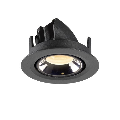 SLV NUMINOS&reg; GIMBLE XS, plafondinbouwarmatuur zwart/chroom 3000K 55&deg; - Slv 1005839 7 rgb - 20025158