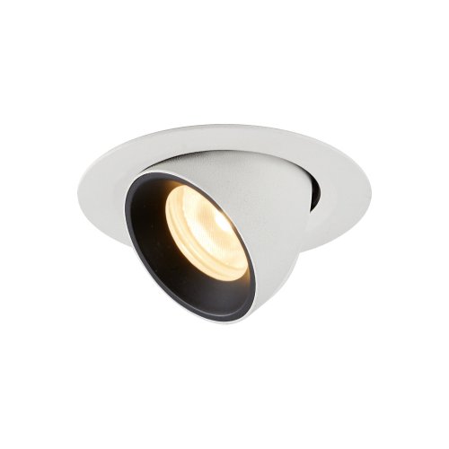 SLV NUMINOS&reg; GIMBLE XS, plafondinbouwarmatuur wit/zwart 3000K 20&deg; - Slv 1005840 1 h rgb - 20025159