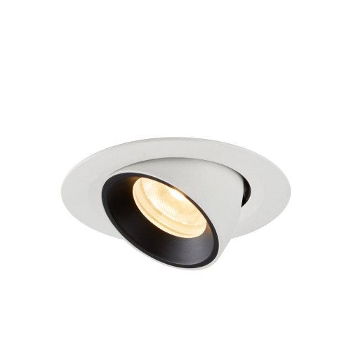 SLV NUMINOS&reg; GIMBLE XS, plafondinbouwarmatuur wit/zwart 3000K 55&deg; - Slv 1005846 3 rgb - 20025165
