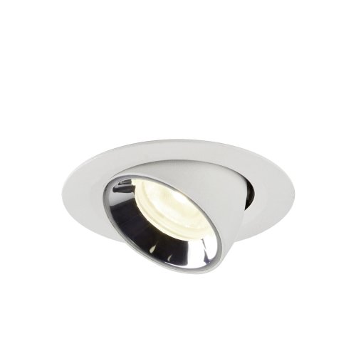 SLV NUMINOS&reg; GIMBLE XS, plafondinbouwarmatuur wit/chroom 4000K 20&deg; - Slv 1005860 3 rgb - 20025179