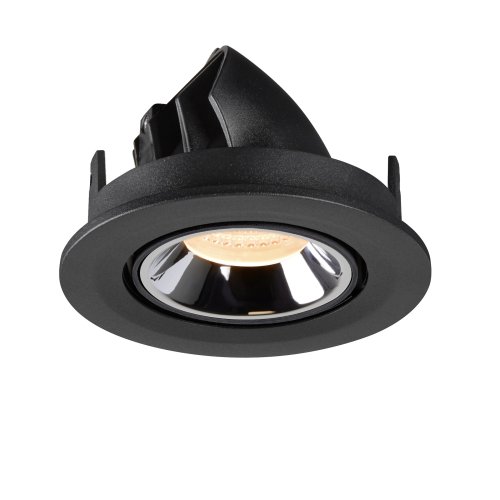SLV NUMINOS&reg; GIMBLE S, plafondinbouwarmatuur zwart/chroom 2700K 40&deg; - Slv 1005872 7 rgb - 20025191