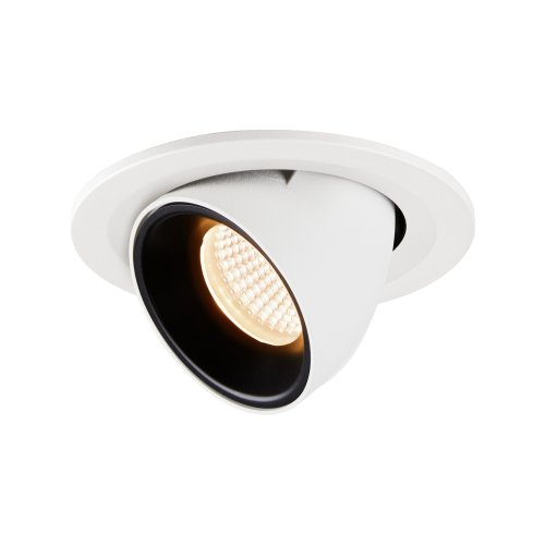 SLV NUMINOS&reg; GIMBLE S, plafondinbouwarmatuur wit/zwart 2700K 20&deg; - Slv 1005876 1 h rgb - 20025195