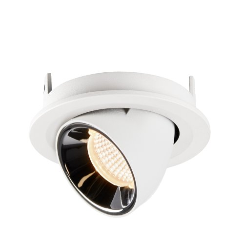 SLV NUMINOS&reg; GIMBLE S, plafondinbouwarmatuur wit/chroom 2700K 40&deg; - Slv 1005881 5 rgb - 20025200