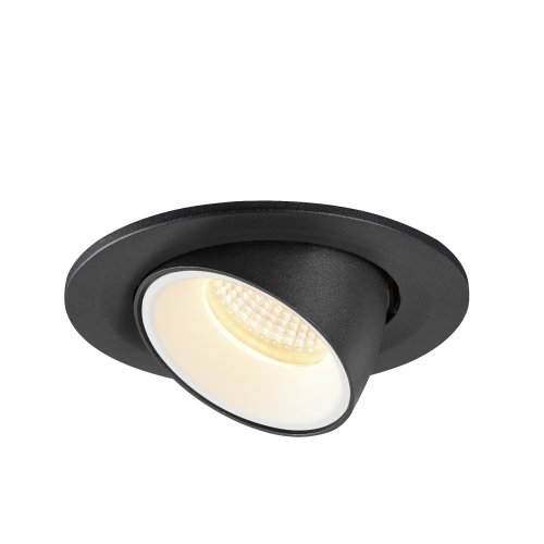 SLV NUMINOS&reg; GIMBLE S, plafondinbouwarmatuur zwart/wit 3000K 20&deg; - Slv 1005886 3 rgb - 20025205