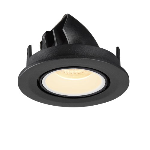 SLV NUMINOS&reg; GIMBLE S, plafondinbouwarmatuur zwart/wit 3000K 20&deg; - Slv 1005886 7 rgb - 20025205