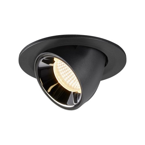 SLV NUMINOS&reg; GIMBLE S, plafondinbouwarmatuur zwart/chroom 3000K 20&deg; - Slv 1005887 1 h rgb - 20025206