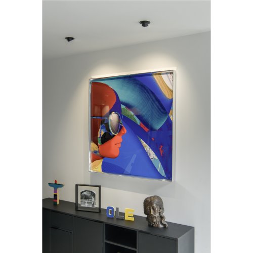 SLV NUMINOS&reg; GIMBLE S, plafondinbouwarmatuur zwart/chroom 3000K 40&deg; - Slv 1005890 a1 h rgb - 20025209
