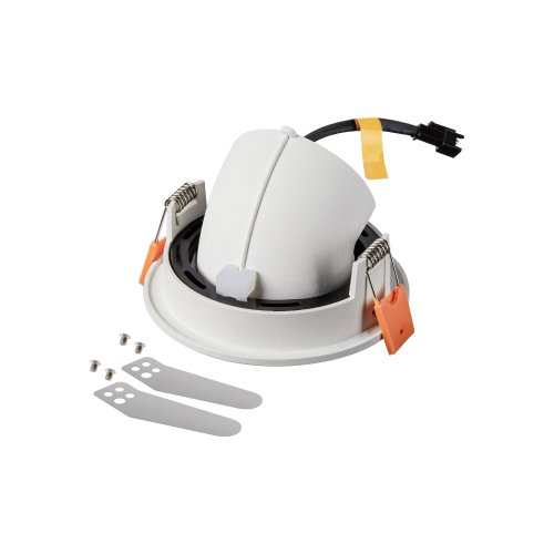 SLV NUMINOS&reg; GIMBLE S, plafondinbouwarmatuur wit/chroom 3000K 40&deg; - Slv 1005899 2 rgb - 20025218