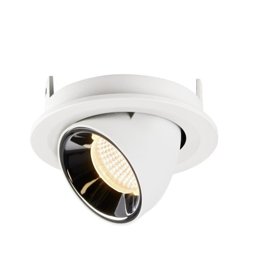 SLV NUMINOS&reg; GIMBLE S, plafondinbouwarmatuur wit/chroom 3000K 40&deg; - Slv 1005899 5 rgb - 20025218