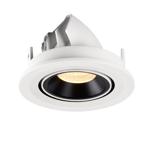 SLV NUMINOS&reg; GIMBLE S, plafondinbouwarmatuur wit/zwart 30000K 55&deg; - Slv 1005900 7 rgb - 20025219