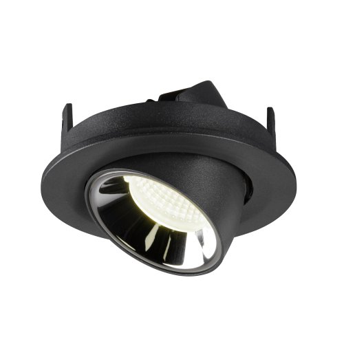 SLV NUMINOS&reg; GIMBLE S, plafondinbouwarmatuur zwart/chroom 4000K 20&deg; - Slv 1005905 6 rgb - 20025224