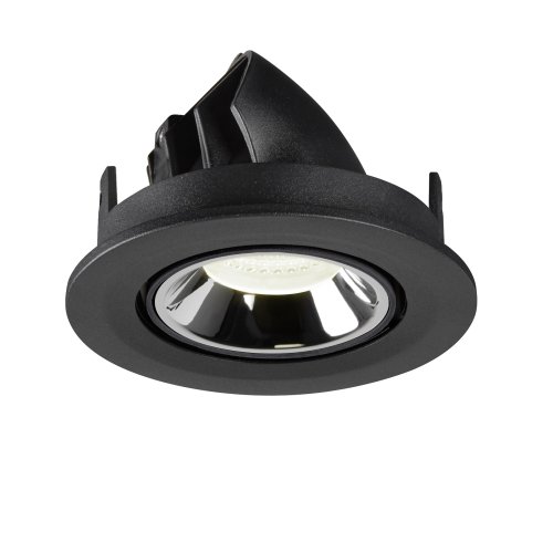 SLV NUMINOS&reg; GIMBLE S, plafondinbouwarmatuur zwart/chroom 4000K 40&deg; - Slv 1005908 7 rgb - 20025227
