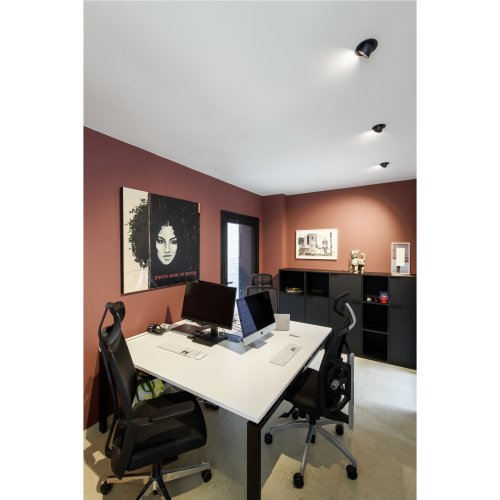 SLV NUMINOS&reg; GIMBLE S, plafondinbouwarmatuur zwart/chroom 4000K 40&deg; - Slv 1005908 a1 h rgb - 20025227
