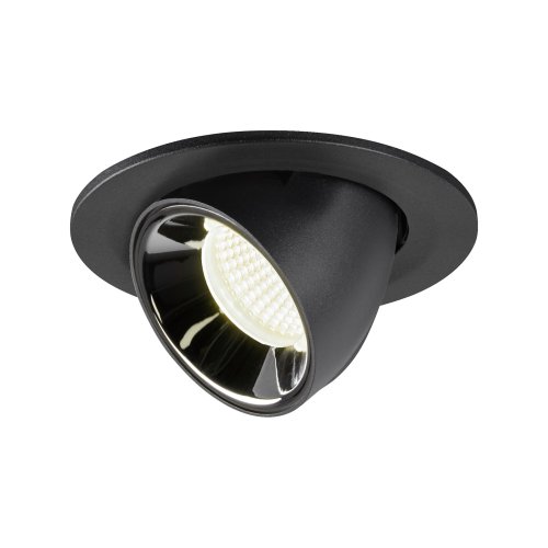 SLV NUMINOS&reg; GIMBLE S, plafondinbouwarmatuur zwart/chroom 4000K 55&deg; - Slv 1005911 1 h rgb - 20025230