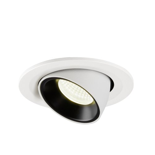 SLV NUMINOS&reg; GIMBLE S, plafondinbouwarmatuur wit/zwart 4000K 40&deg; - Slv 1005915 3 rgb - 20025234