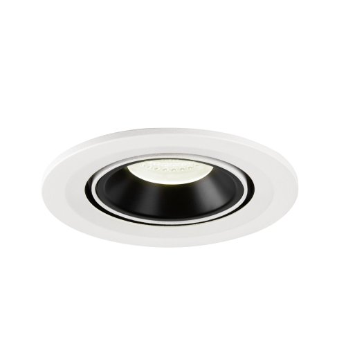 SLV NUMINOS&reg; GIMBLE S, plafondinbouwarmatuur wit/zwart 4000K 55&deg; - Slv 1005918 4 rgb - 20025237