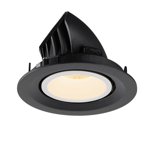 SLV NUMINOS&reg; GIMBLE M, plafondinbouwarmatuur zwart/wit 2700K 55&deg; - Slv 1005928 7 rgb - 20025247