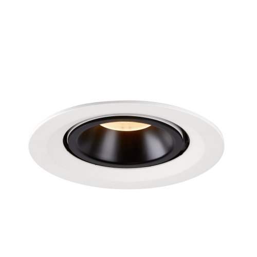 SLV NUMINOS&reg; GIMBLE M, plafondinbouwarmatuur wit/zwart 2700K 55&deg; - Slv 1005936 4 rgb - 20025255