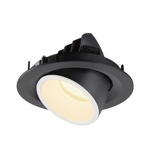 SLV NUMINOS&reg; GIMBLE M, plafondinbouwarmatuur zwart/wit 3000K 40&deg; - Slv 1005943 6 rgb - 20025262