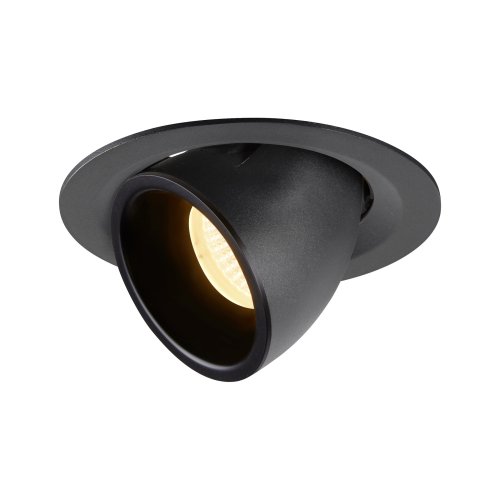 SLV NUMINOS&reg; GIMBLE M, plafondinbouwarmatuur zwart 3000K 55&deg; - Slv 1005945 1 h rgb - 20025264