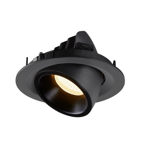 SLV NUMINOS&reg; GIMBLE M, plafondinbouwarmatuur zwart 3000K 55&deg; - Slv 1005945 6 rgb - 20025264