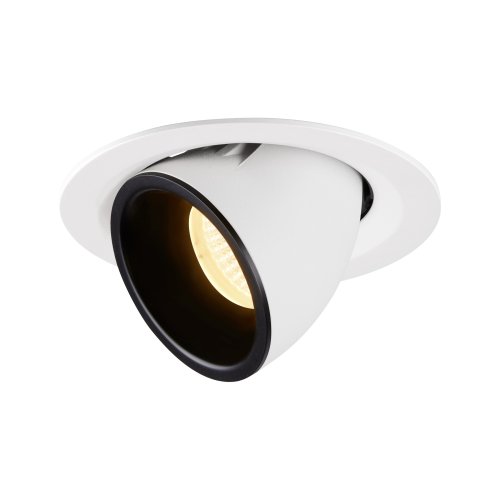 SLV NUMINOS&reg; GIMBLE M, plafondinbouwarmatuur wit/zwart 3000K 20&deg; - Slv 1005948 1 h rgb - 20025267