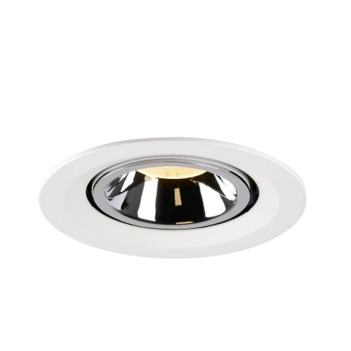 SLV NUMINOS&reg; GIMBLE M, plafondinbouwarmatuur wit/chroom 3000K 20&deg; - Slv 1005950 4 rgb - 20025269