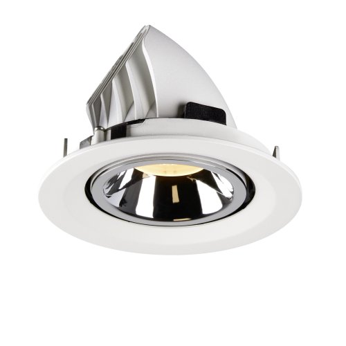 SLV NUMINOS&reg; GIMBLE M, plafondinbouwarmatuur wit/chroom 3000K 20&deg; - Slv 1005950 7 rgb - 20025269