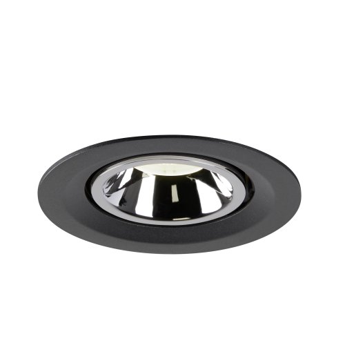 SLV NUMINOS&reg; GIMBLE M, plafondinbouwarmatuur zwart/chroom 4000K 40&deg; - Slv 1005962 4 rgb - 20025281