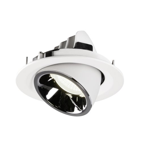 SLV NUMINOS&reg; GIMBLE M, plafondinbouwarmatuur wit/chroom 4000K 20&deg; - Slv 1005968 6 rgb - 20025287