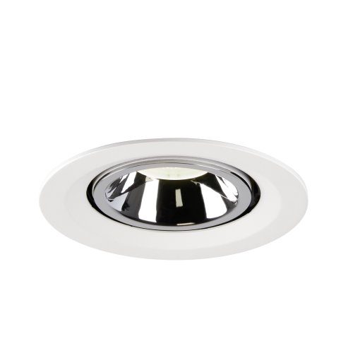 SLV NUMINOS&reg; GIMBLE M, plafondinbouwarmatuur wit/chroom 4000K 55&deg; - Slv 1005974 4 rgb - 20025293