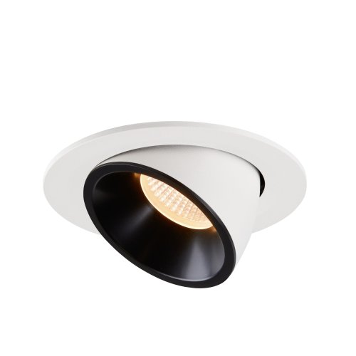 SLV NUMINOS&reg; GIMBLE L, plafondinbouwarmatuur wit/zwart 2700K 20&deg; - Slv 1005984 3 rgb - 20025303