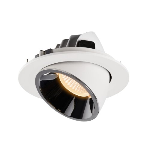 SLV NUMINOS&reg; GIMBLE L, plafondinbouwarmatuur wit/chroom 2700K 40&deg; - Slv 1005989 6 rgb - 20025308