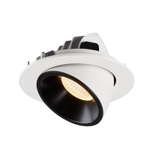 SLV NUMINOS&reg; GIMBLE L, plafondinbouwarmatuur wit/zwart 3000K 40&deg; - Slv 1006005 6 rgb - 20025324