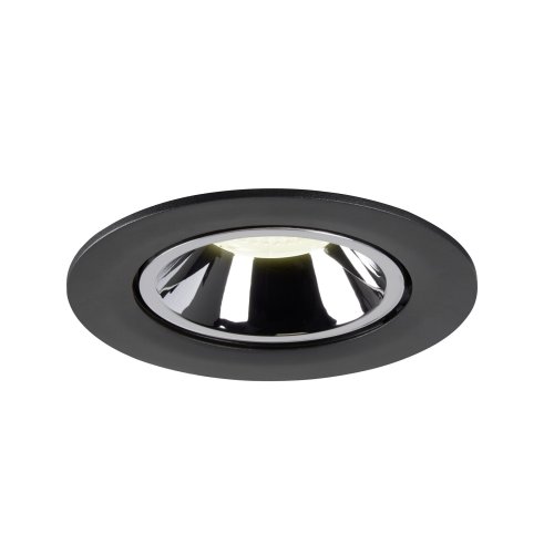 SLV NUMINOS&reg; GIMBLE L, plafondinbouwarmatuur zwart/chroom 4000K 40&deg; - Slv 1006016 4 rgb - 20025335