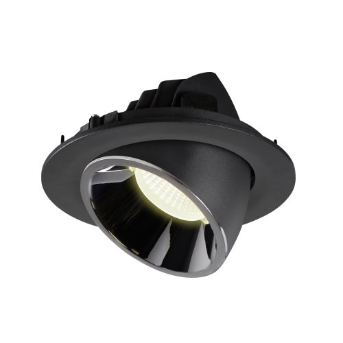 SLV NUMINOS&reg; GIMBLE L, plafondinbouwarmatuur zwart/chroom 4000K 40&deg; - Slv 1006016 6 rgb - 20025335