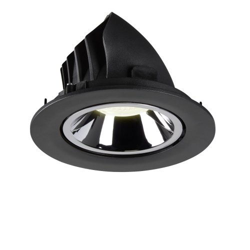 SLV NUMINOS&reg; GIMBLE L, plafondinbouwarmatuur zwart/chroom 4000K 40&deg; - Slv 1006016 7 rgb - 20025335