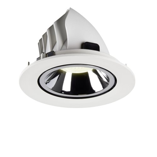 SLV NUMINOS&reg; GIMBLE L, plafondinbouwarmatuur wit/chroom 4000K 20&deg; - Slv 1006022 7 rgb - 20025341