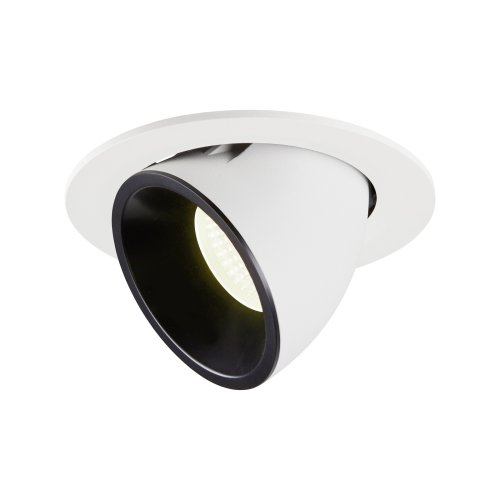 SLV NUMINOS&reg; GIMBLE L, plafondinbouwarmatuur wit/zwart 4000K 40&deg; - Slv 1006023 1 h rgb - 20025342