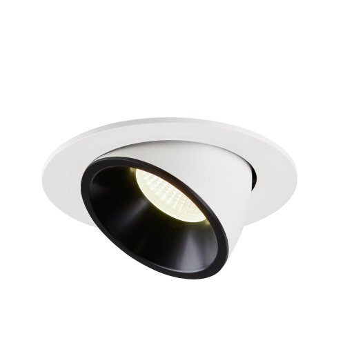 SLV NUMINOS&reg; GIMBLE L, plafondinbouwarmatuur wit/zwart 4000K 40&deg; - Slv 1006023 3 rgb - 20025342