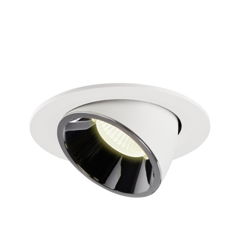 SLV NUMINOS&reg; GIMBLE L, plafondinbouwarmatuur wit/chroom 4000K 40&deg; - Slv 1006025 3 rgb - 20025344